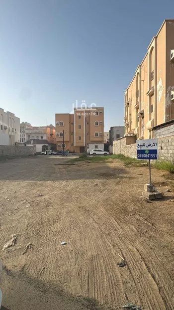 أرض للبيع في شارع زيد بن حارثة ، حي المطار ، جازان ، منطقة جازان