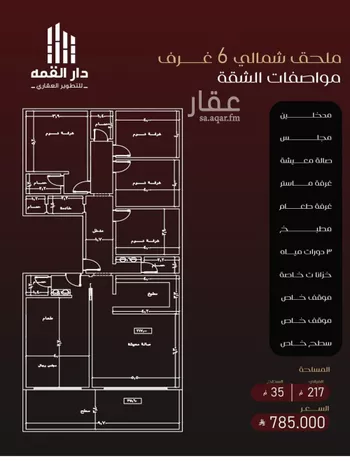 شقة للبيع في شارع يزيد بن معاويه, حي الفيصلية, مدينة جدة, منطقة مكة المكرمة صورة 5