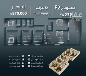 شقة للبيع في شارع عصفور النيل, حي السلامة, مدينة جدة, منطقة مكة المكرمة صورة 2
