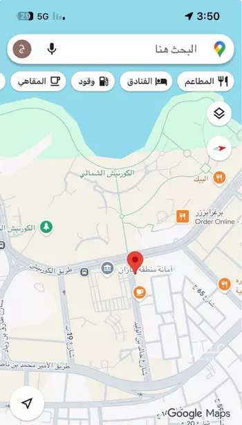 أرض للبيع في شارع 17545031, حي الشاطئ, مدينة جازان, منطقة جازان