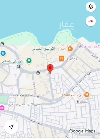 أرض للبيع في شارع 17545031, حي الشاطئ, مدينة جازان, منطقة جازان صورة 3
