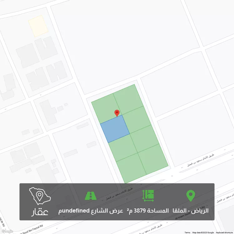 أرض للبيع في طريق الامام سعود بن فيصل ، حي الملقا ، الرياض ، منطقة الرياض