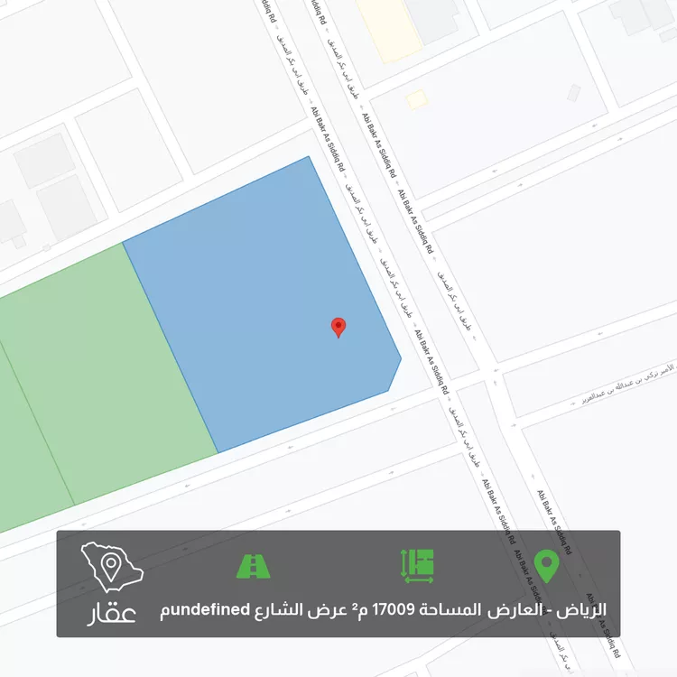 أرض للبيع في شارع جبل احد, حي العارض, مدينة الرياض, منطقة الرياض