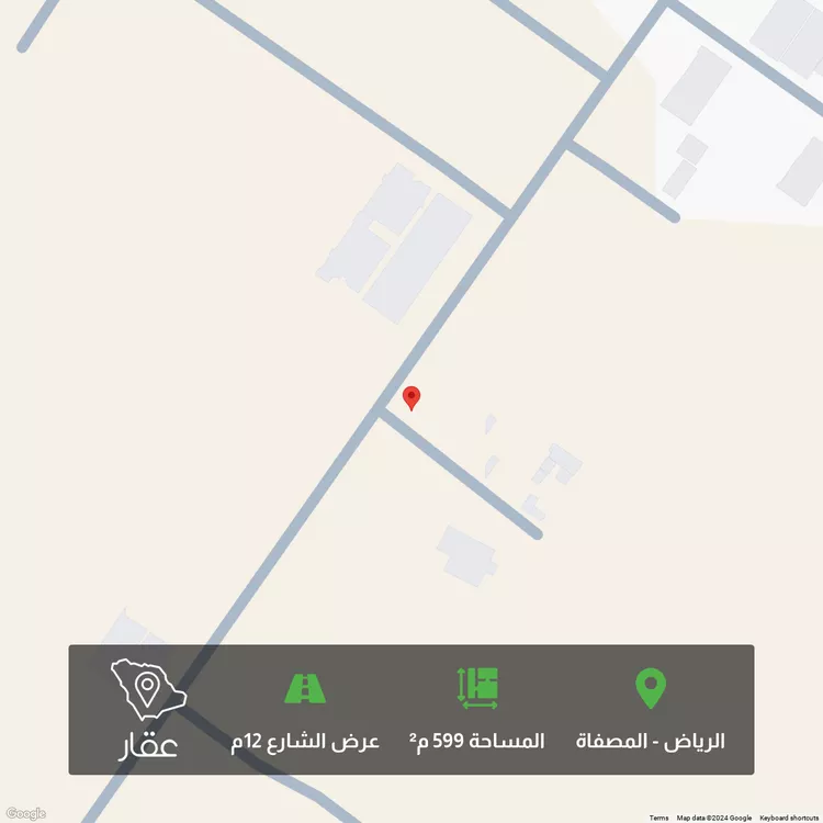 أرض للبيع في شارع إسماعيل بن حمزة, حي المصفاة, مدينة الرياض, منطقة الرياض