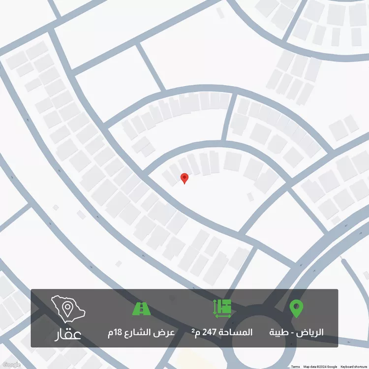 أرض للبيع في شارع الحسن الهمام, حي طيبة, مدينة الرياض, منطقة الرياض