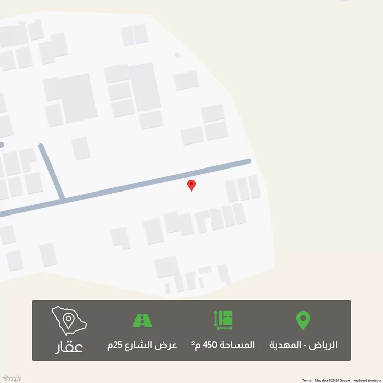 أرض للبيع في شارع عثمان بن سليمان, حي المهدية, مدينة الرياض, منطقة الرياض