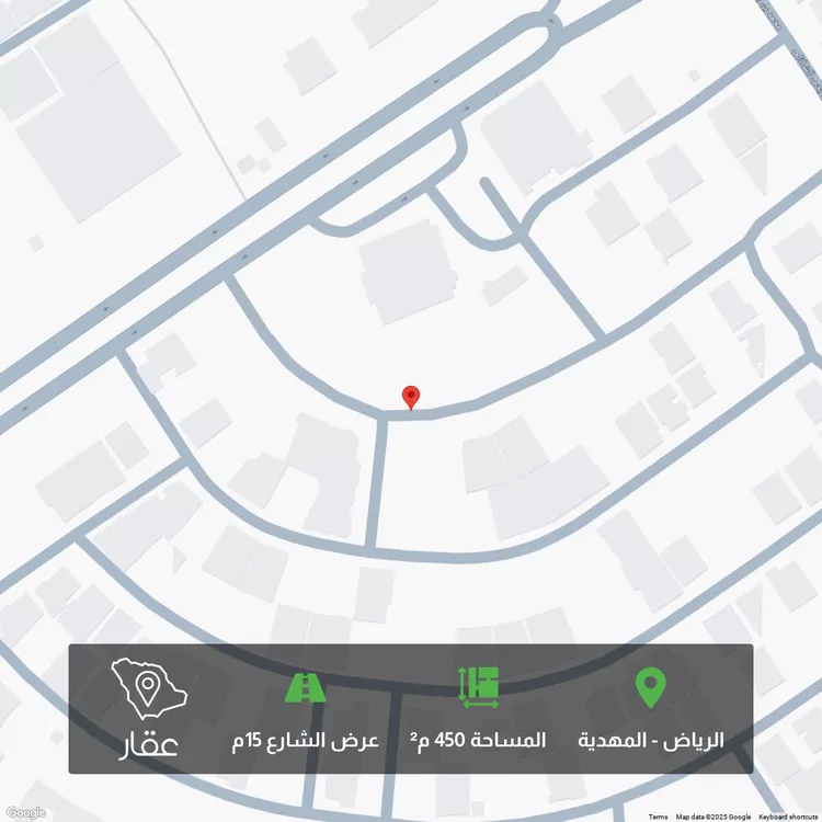 أرض للبيع في شارع عبدالمنعم بن أبي المعمر, حي المهدية, مدينة الرياض, منطقة الرياض