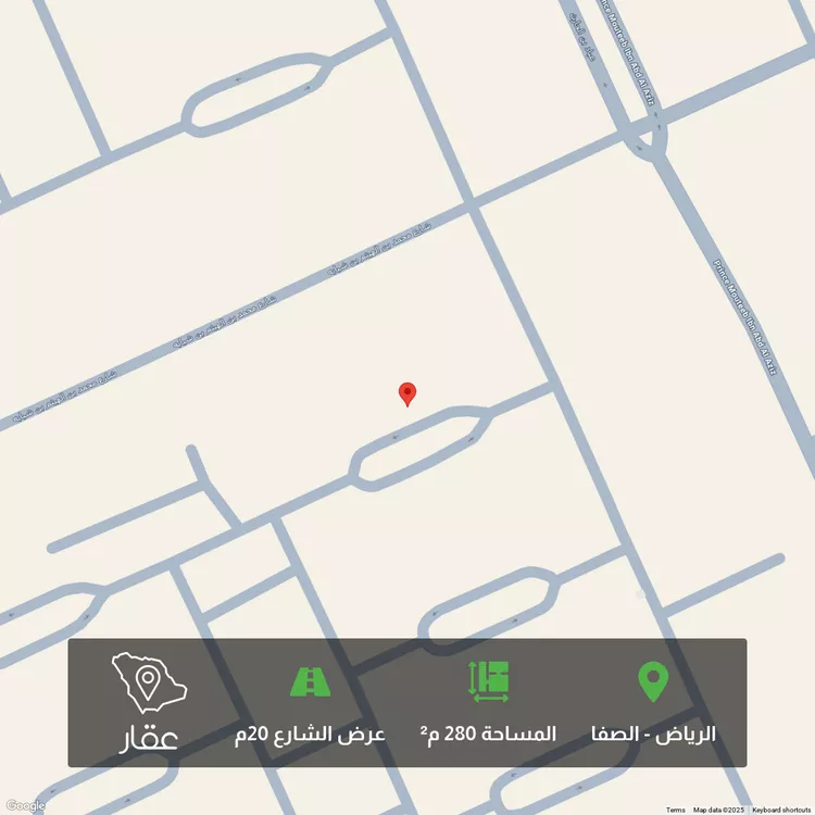 أرض للبيع في شارع محمد بن عبدالجليل, حي الصفاء, مدينة الرياض, منطقة الرياض
