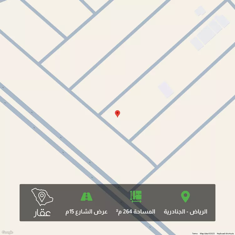أرض للبيع في حي الجنادرية, مدينة الرياض, منطقة الرياض