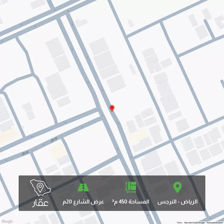 أرض للبيع في حي النرجس, مدينة الرياض, منطقة الرياض