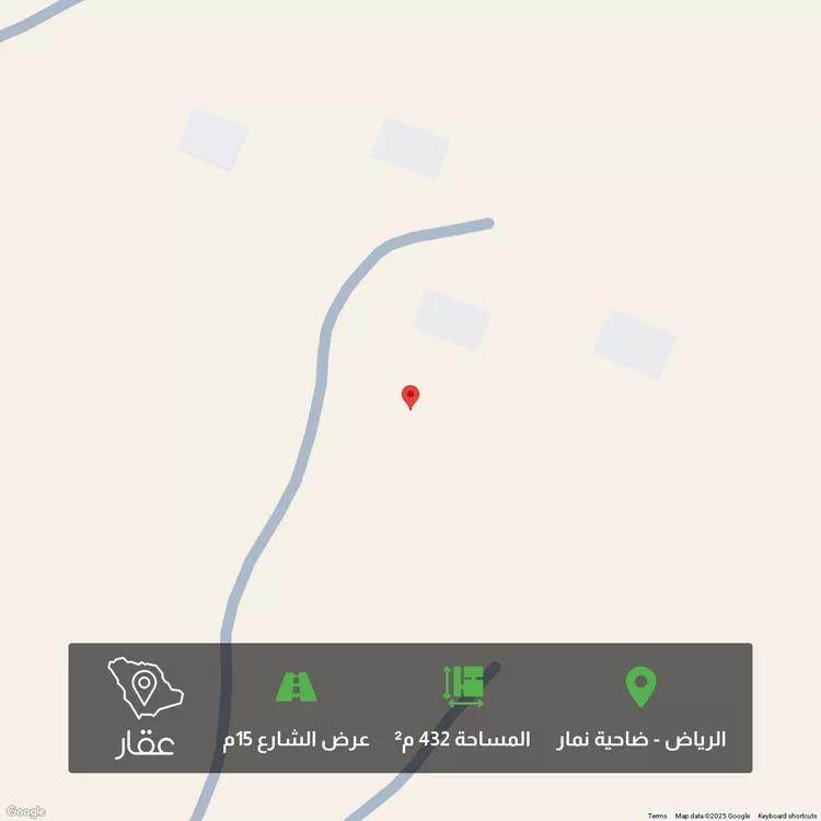 أرض للبيع في حي ضاحية نمار, مدينة الرياض, منطقة الرياض