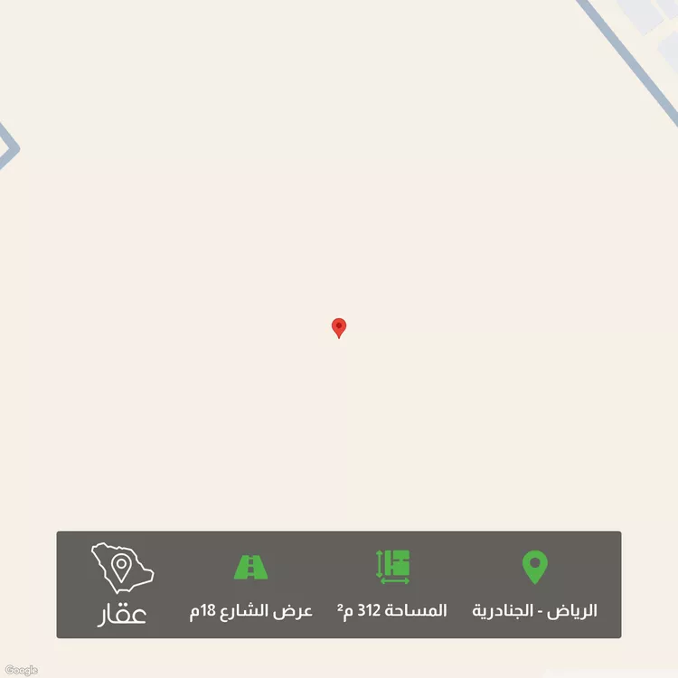 أرض للبيع في شارع طريق الدمام, حي الجنادرية, مدينة الرياض, منطقة الرياض