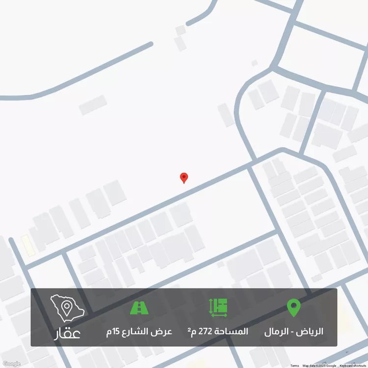 أرض للبيع في شارع العجمه, حي الرمال, مدينة الرياض, منطقة الرياض