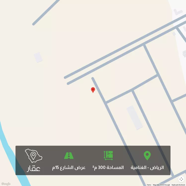 أرض للبيع في شارع اوس بن ثابت, حي الغنامية, مدينة الرياض, منطقة الرياض