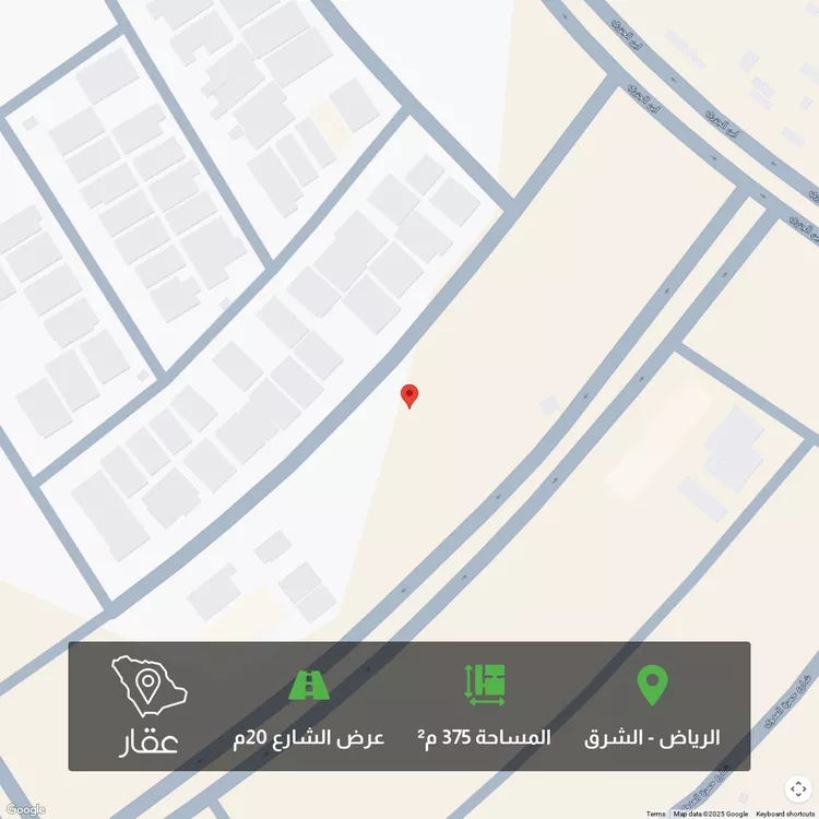 أرض للبيع في شارع العلاء العطار, حي البيان, مدينة الرياض, منطقة الرياض