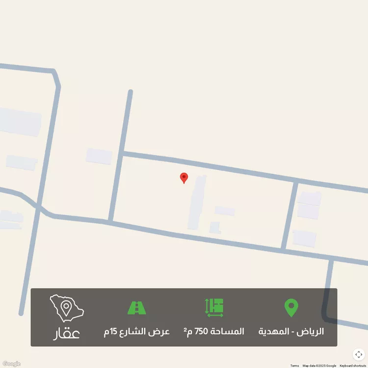أرض للبيع في شارع شارع 15, حي المهدية, مدينة الرياض, منطقة الرياض صورة 2