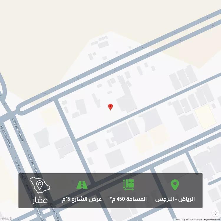 أرض للبيع في شارع عباس محمود العقاد, حي النرجس, مدينة الرياض, منطقة الرياض