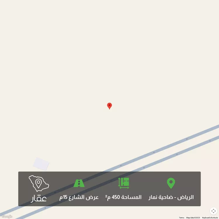 أرض للبيع في حي ضاحية نمار, مدينة الرياض, منطقة الرياض صورة 2