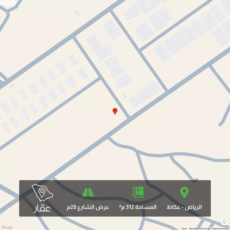 أرض للبيع في شارع ابي المكارم بن مفرج, حي عكاظ, مدينة الرياض, منطقة الرياض