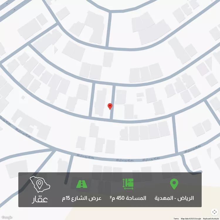 أرض للبيع في شارع أحمد بن قاسم, حي المهدية, مدينة الرياض, منطقة الرياض