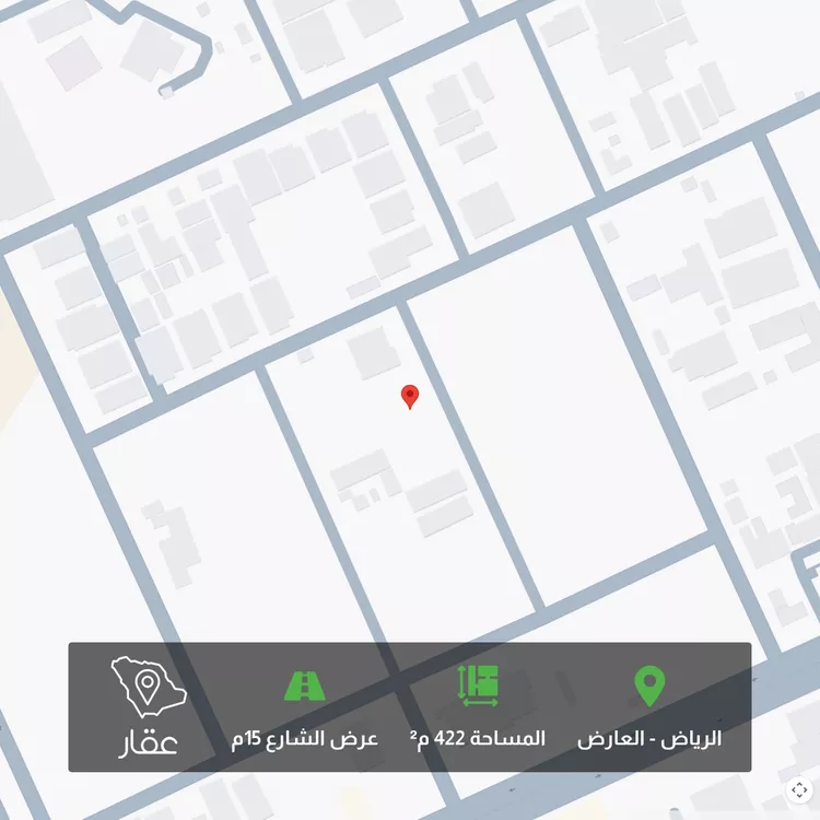 أرض للبيع في شارع سعيد بن نافع, حي العارض, مدينة الرياض, منطقة الرياض