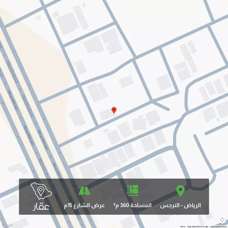 أرض للبيع في طريق عثمان بن عفان ، حي النرجس ، الرياض ، منطقة الرياض