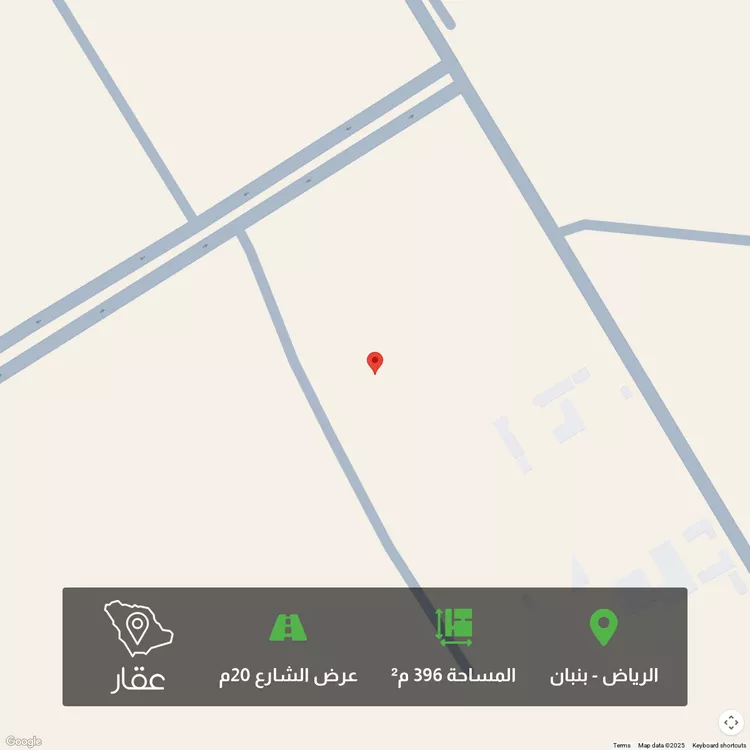 أرض للبيع في شارع 911775, حي بنبان, مدينة الرياض, منطقة الرياض