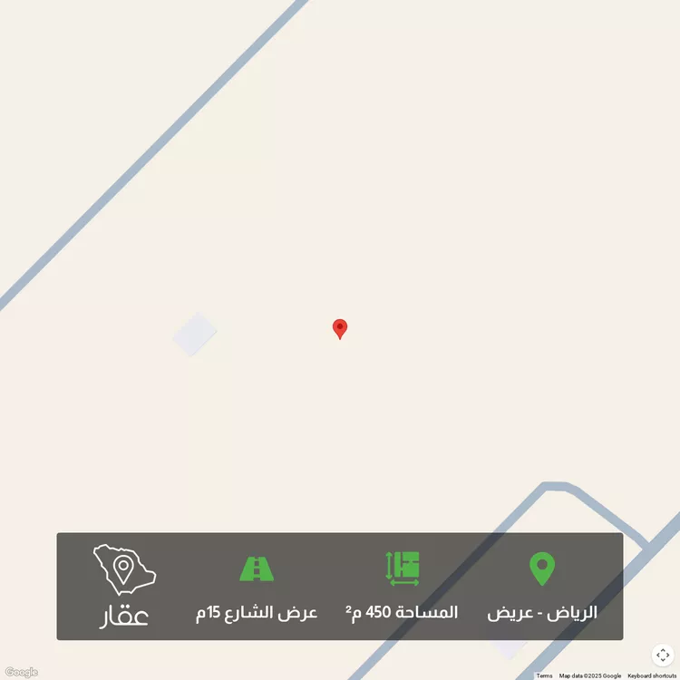 أرض للبيع في حي عريض, مدينة الرياض, منطقة الرياض