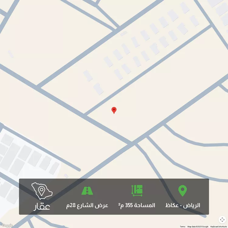 أرض للبيع في شارع رحمة الله السندي, حي عكاظ, مدينة الرياض, منطقة الرياض