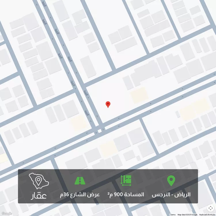 أرض للبيع في شارع السلامة, حي النرجس, مدينة الرياض, منطقة الرياض صورة 2