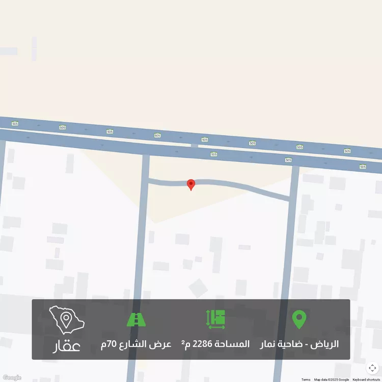 أرض للبيع في شارع ديراب, مدينة قريه ديراب, منطقة الرياض صورة 3