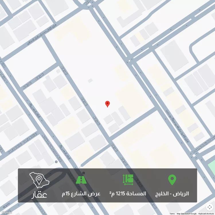 أرض للبيع في شارع الرياضي, حي الخليج, مدينة الرياض, منطقة الرياض