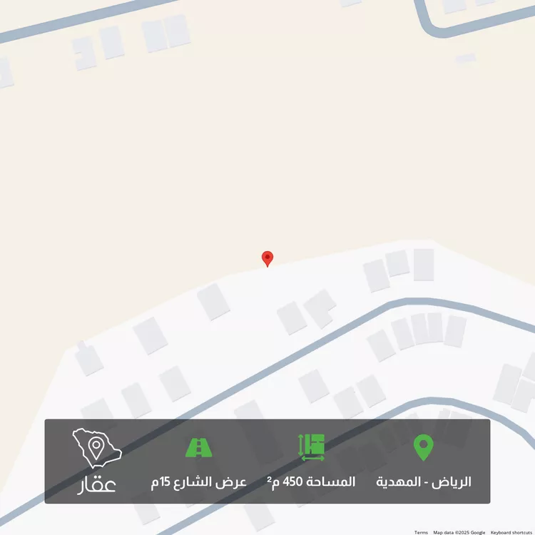 أرض للبيع في شارع أحمد الهواري, حي المهدية, مدينة الرياض, منطقة الرياض