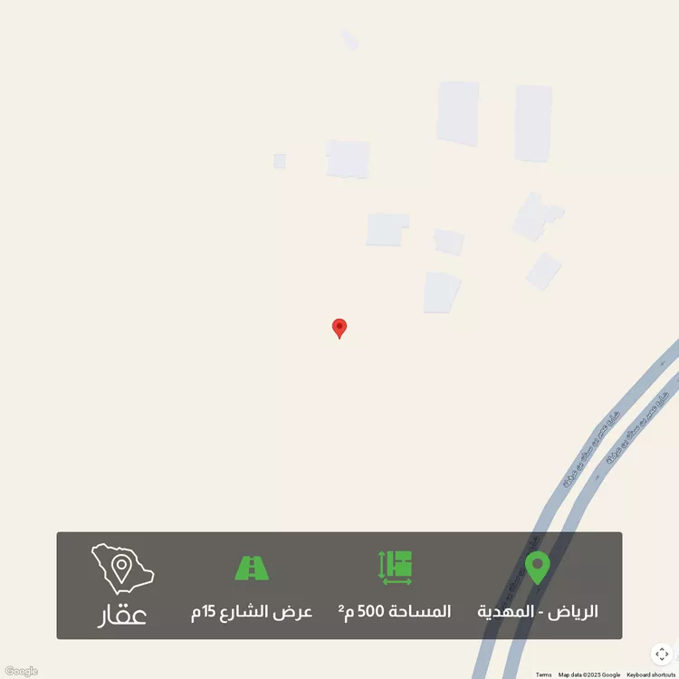 أرض للبيع في شارع الحسن بن ابي طال, حي المهدية, مدينة الرياض, منطقة الرياض