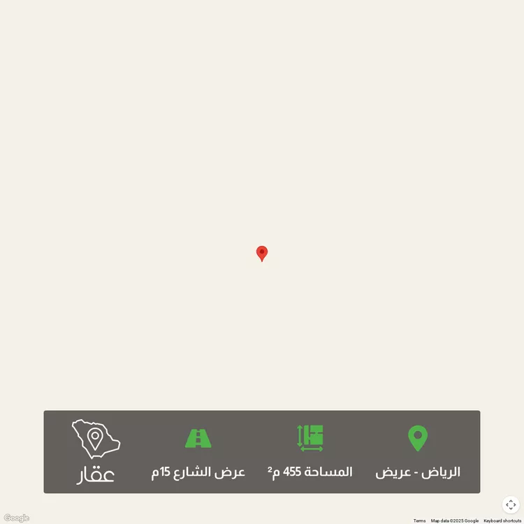 أرض للبيع في حي عريض, مدينة الرياض, منطقة الرياض