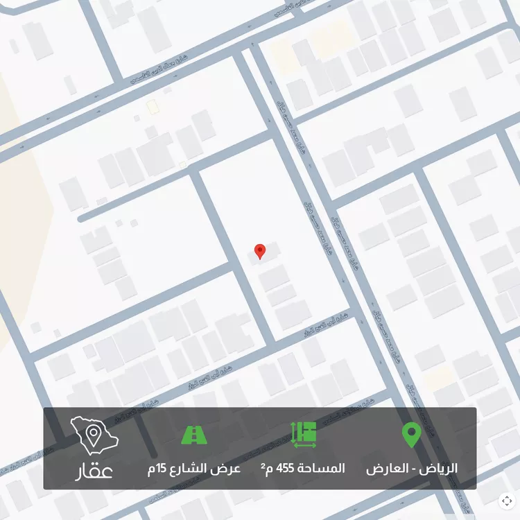 أرض للبيع في حي العارض, مدينة الرياض, منطقة الرياض