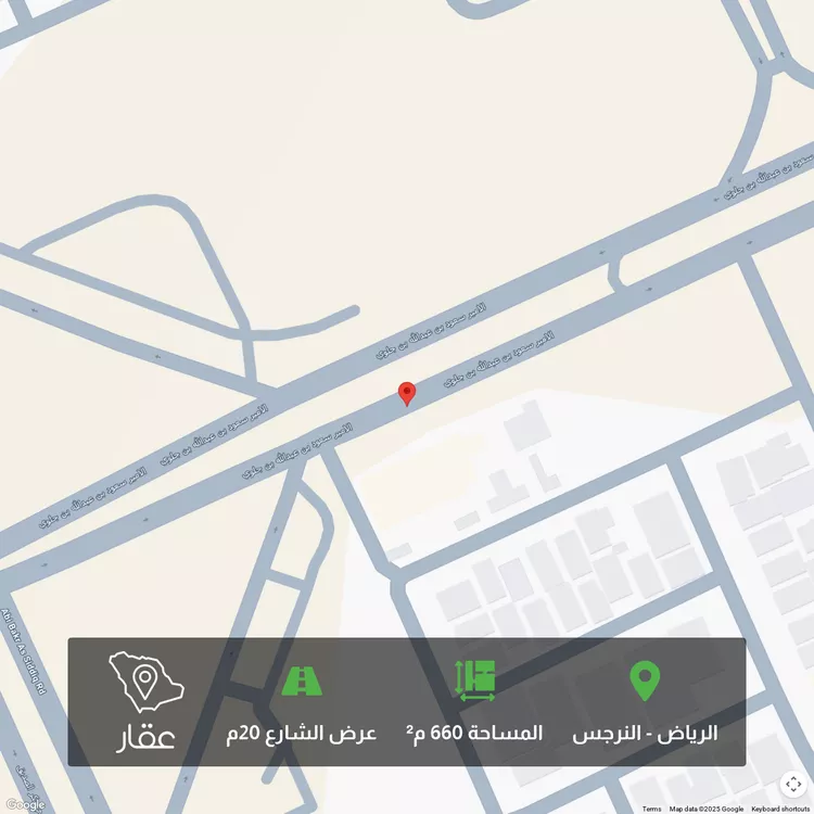 أرض للبيع في شارع ٠٠٠٠٠, حي النرجس, مدينة الرياض, منطقة الرياض