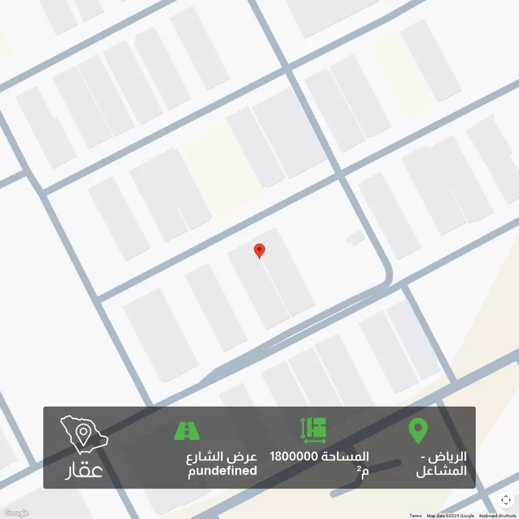 أرض للبيع في حي ، شارع هيت ، حي المشاعل ، الرياض ، منطقة الرياض