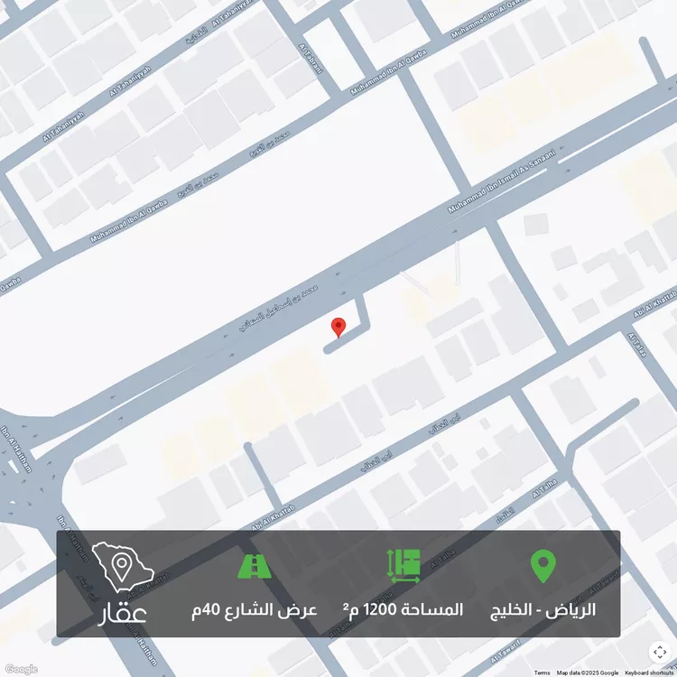 أرض للبيع في شارع الامام محمد اسماعيل الصنفاني, حي الخليج, مدينة الرياض, منطقة الرياض