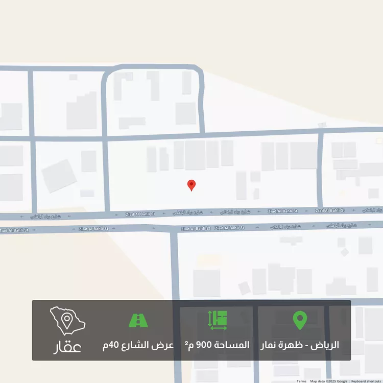 أرض للبيع في شارع زياد الباهلي, حي العوالي, مدينة الرياض, منطقة الرياض