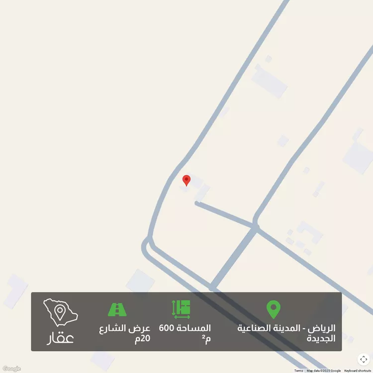 أرض للبيع في شارع ثلوث المنظر, حي المصفاة, مدينة الرياض, منطقة الرياض صورة 2