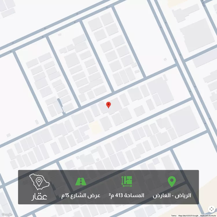 أرض للبيع في شارع أبي عبدالله الجيلاني, حي العارض, مدينة الرياض, منطقة الرياض