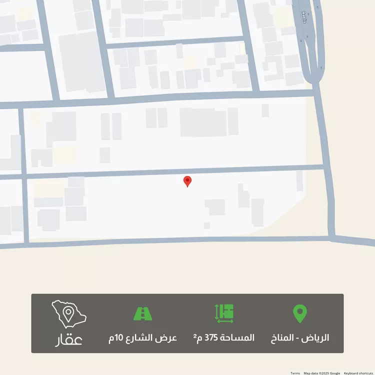 أرض للبيع في شارع عبدالله ابو الخير, حي المناخ, مدينة الرياض, منطقة الرياض