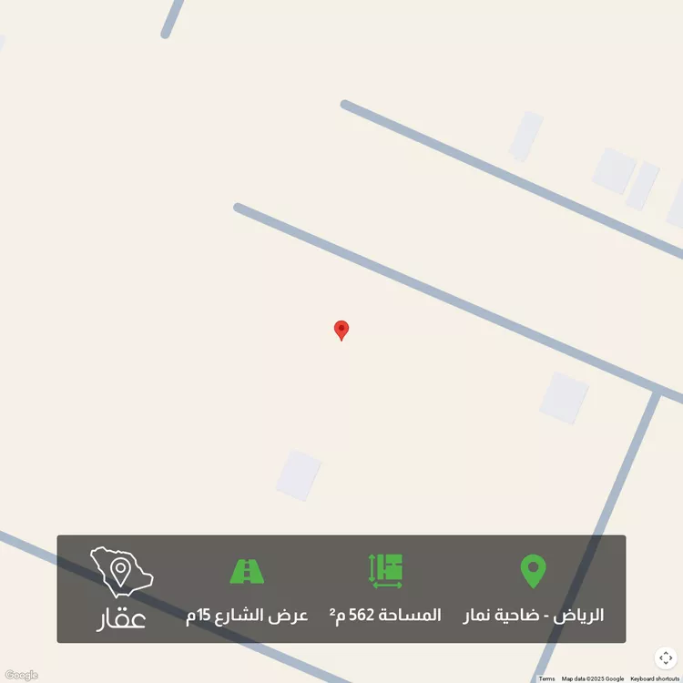 أرض للبيع في حي ضاحية نمار, مدينة الرياض, منطقة الرياض صورة 2
