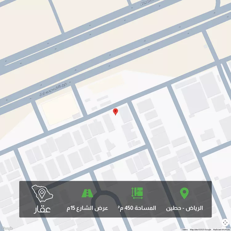 أرض للبيع في شارع أحمد بن ميسر, حي حطين, مدينة الرياض, منطقة الرياض صورة 4