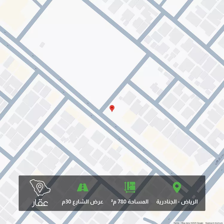أرض للبيع في شارع شقراء, حي الجنادرية, مدينة الرياض, منطقة الرياض