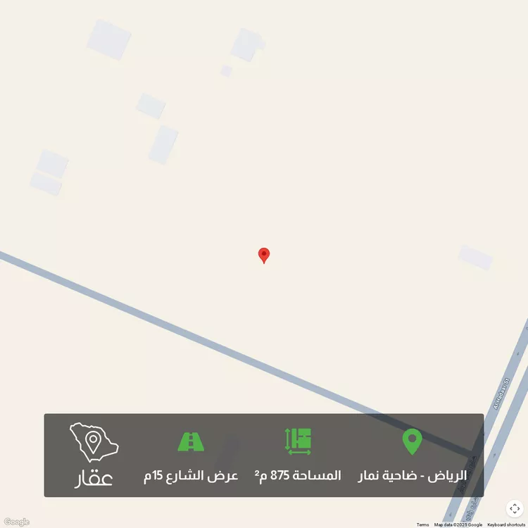 أرض للبيع في حي ضاحية نمار, مدينة الرياض, منطقة الرياض