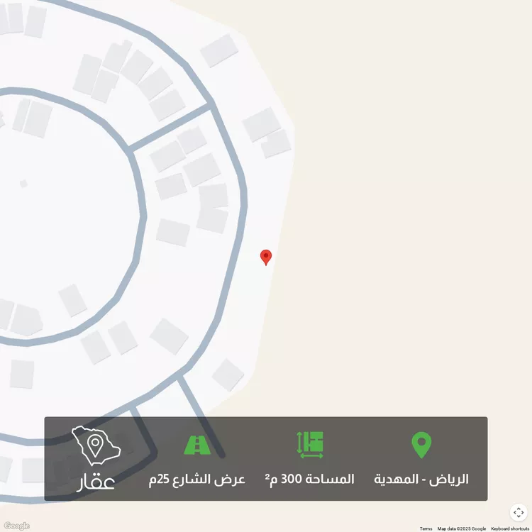 أرض للبيع في شارع فؤاد محمد عمر توفيق, حي المهدية, مدينة الرياض, منطقة الرياض