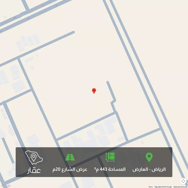 أرض للبيع في حي العارض, مدينة الرياض, منطقة الرياض