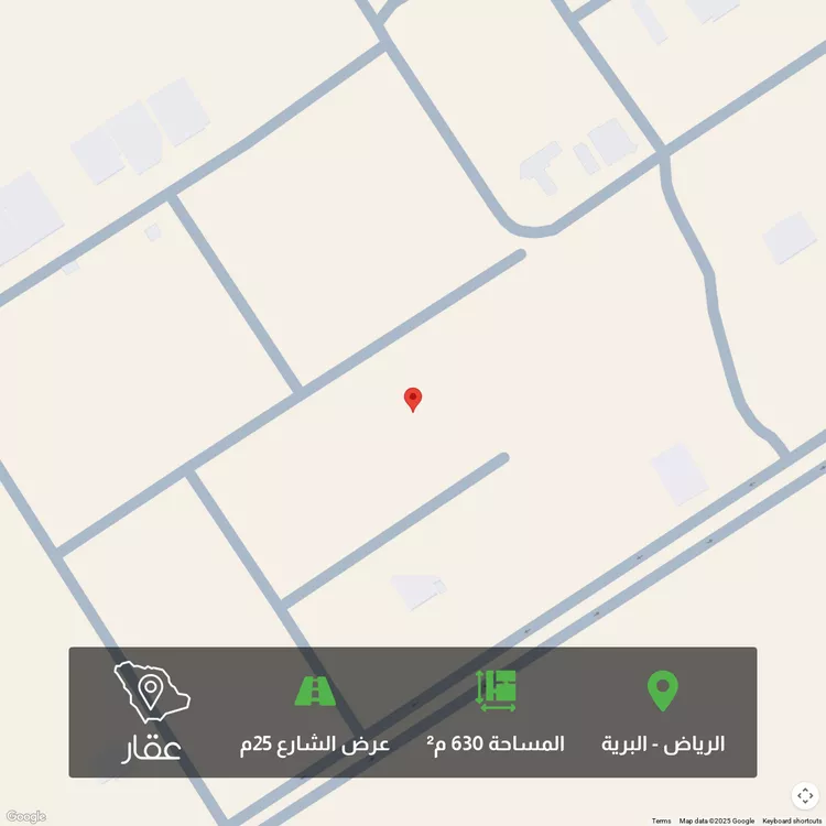أرض للبيع في شارع الحسن ابن هيثم, حي البرية, مدينة الرياض, منطقة الرياض